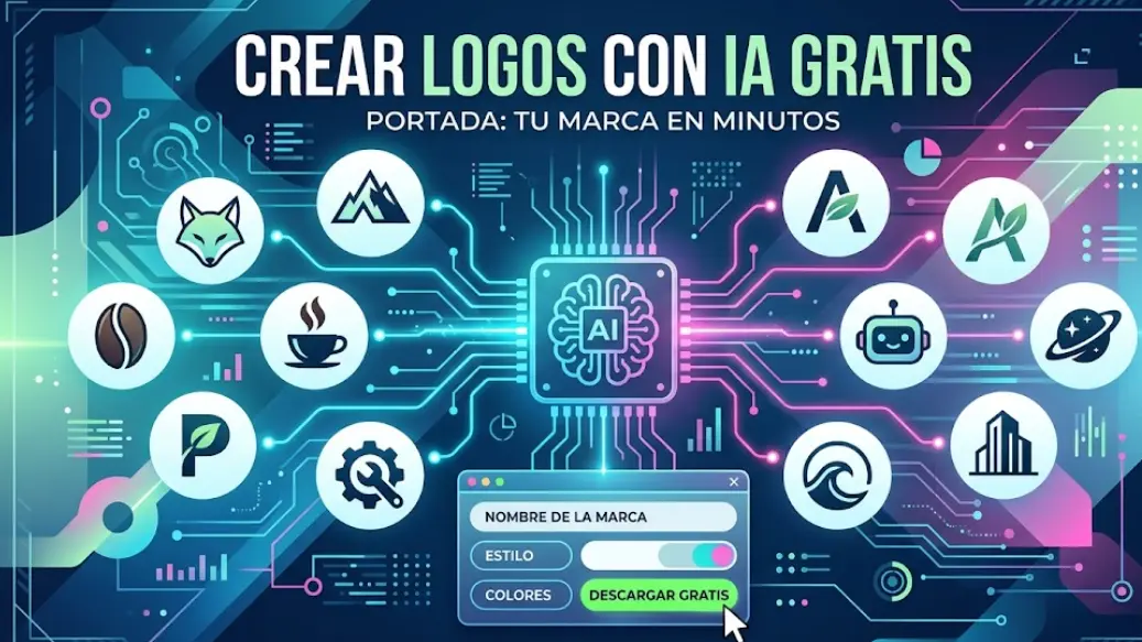 Cómo crear logos profesionales con IA gratis en 2026 (Guía para principiantes)