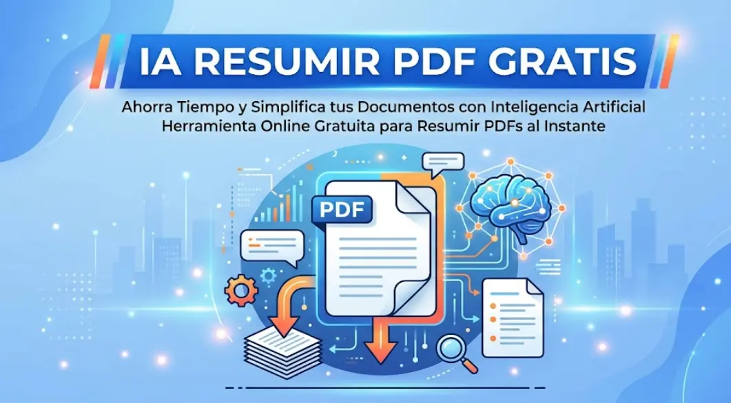 IA para resumir PDFs GRATIS en 2026 (sin usar tus datos para entrenar) - Solo 3 funcionan